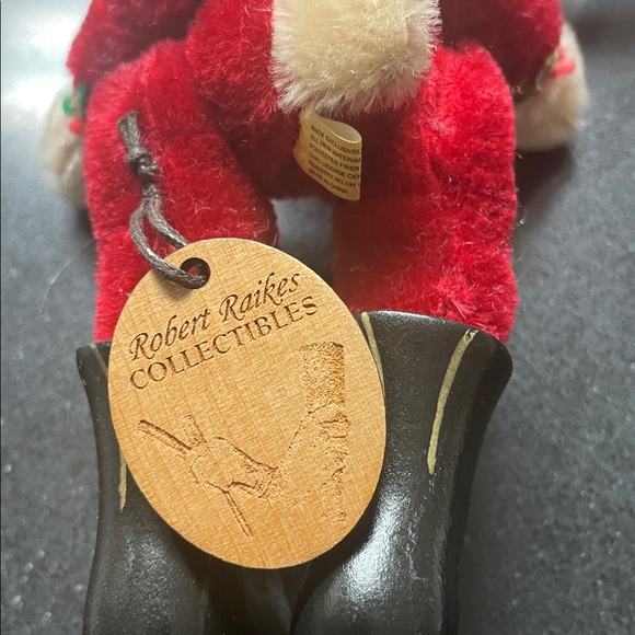 Festive Red Santa Claus Holiday Figurine
